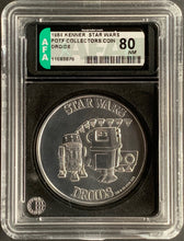 Load image into Gallery viewer, Star Wars 1984 Vintage Kenner POTF Coin Droids AFA 80