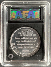Load image into Gallery viewer, Star Wars 1984 Vintage Kenner POTF Coin EV-9D9 AFA 85