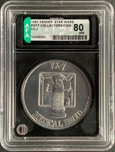 Load image into Gallery viewer, Star Wars 1984 Vintage Kenner POTF Coin FX-7 AFA 80