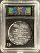 Load image into Gallery viewer, Star Wars 1984 Vintage Kenner POTF Coin Gamorrean Guard AFA 85