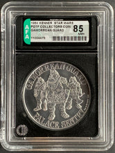 Load image into Gallery viewer, Star Wars 1984 Vintage Kenner POTF Coin Gamorrean Guard AFA 85