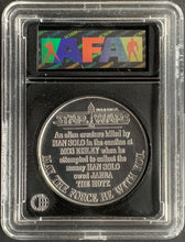 Load image into Gallery viewer, Star Wars 1984 Vintage Kenner POTF Coin Greedo AFA 80+