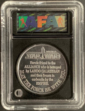 Load image into Gallery viewer, Star Wars 1984 Vintage Kenner POTF Coin Han Solo AFA 80+