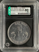 Load image into Gallery viewer, Star Wars 1984 Vintage Kenner POTF Coin Han Solo Carbonite AFA 80