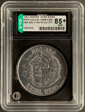Load image into Gallery viewer, Star Wars 1984 Vintage Kenner POTF Coin Han Solo Hoth AFA 85+