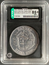 Load image into Gallery viewer, Star Wars 1984 Vintage Kenner POTF Coin Han Solo Hoth AFA 85+