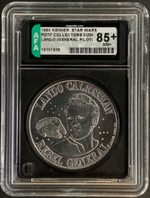 Load image into Gallery viewer, Star Wars 1984 Vintage Kenner POTF Coin Lando General AFA 85+