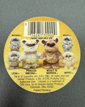 Load image into Gallery viewer, Leeni the Ewok Stuffed Figure Hang Tag - Styled Font