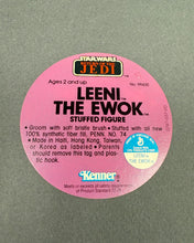 Load image into Gallery viewer, Leeni the Ewok Stuffed Figure Hang Tag