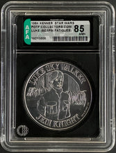 Load image into Gallery viewer, Star Wars 1984 Vintage Kenner POTF Coin Luke Bespin Fatigues AFA 85