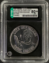 Load image into Gallery viewer, Star Wars 1984 Vintage Kenner POTF Coin Luke Stormtrooper w/Eyes AFA 80+