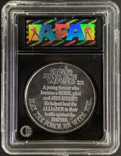 Load image into Gallery viewer, Star Wars 1984 Vintage Kenner POTF Coin Luke X-Wing Pilot AFA 80+