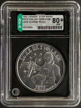 Load image into Gallery viewer, Star Wars 1984 Vintage Kenner POTF Coin Luke X-Wing Pilot AFA 80+