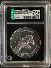 Load image into Gallery viewer, Star Wars 1984 Vintage Kenner POTF Coin Millennium Falcon AFA 75+