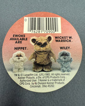 Load image into Gallery viewer, Nippet The Ewok Stuffed Figure Hang Tag - 3 Back