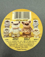 Load image into Gallery viewer, Nippet The Ewok Stuffed Figure Hang Tag - Styled Font