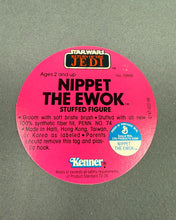 Load image into Gallery viewer, Nippet The Ewok Stuffed Figure Hang Tag