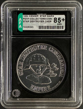 Load image into Gallery viewer, Star Wars 1984 Vintage Kenner POTF Coin Star Destroyer Commander AFA 85+