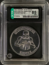 Load image into Gallery viewer, Star Wars 1984 Vintage Kenner POTF Coin Stormtrooper AFA 85