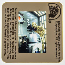 Load image into Gallery viewer, R2-D2 and C-3PO Movie Still Slide 20th Century Fox