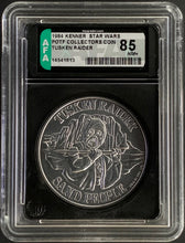 Load image into Gallery viewer, Star Wars 1984 Vintage Kenner POTF Coin Tusken Raider AFA 85