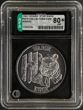 Load image into Gallery viewer, Star Wars 1984 Vintage Kenner POTF Coin Warok AFA 80+