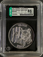 Load image into Gallery viewer, Star Wars 1984 Vintage Kenner POTF Coin Warok AFA 85