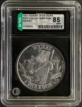Load image into Gallery viewer, Star Wars 1984 Vintage Kenner POTF Coin Wicket AFA 85