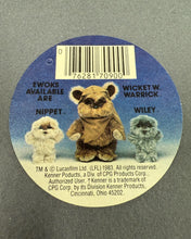 Load image into Gallery viewer, Wiley The Ewok Stuffed Figure Hang Tag - 3 Back