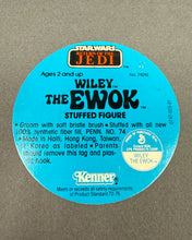 Load image into Gallery viewer, Wiley The Ewok Stuffed Figure Hang Tag - Styled