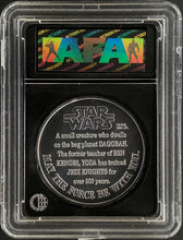 Load image into Gallery viewer, Star Wars 1984 Vintage Kenner POTF Coin Yoda AFA 85
