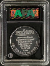 Load image into Gallery viewer, Star Wars 1984 Vintage Kenner POTF Coin Zuckuss AFA 80+